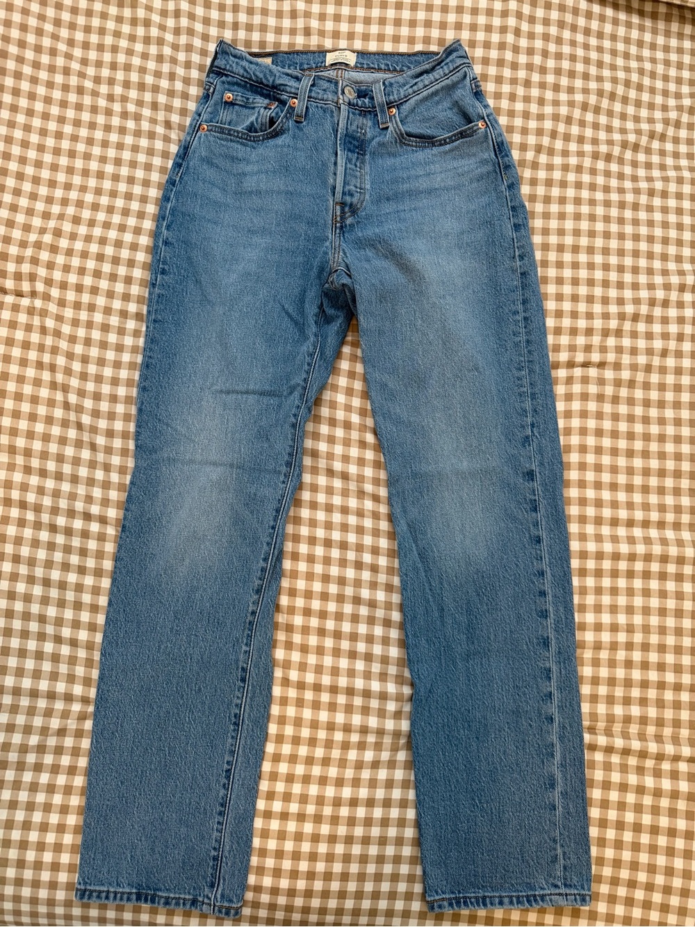 Classic Men's Blue Denim Jeans